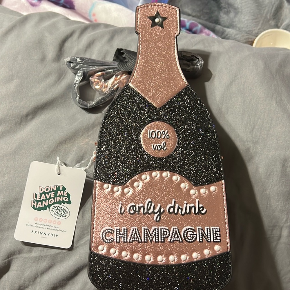 Skinny dip London Champagne Crossbody bag